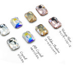 [스와로브스키] # 2602 에메랄드컷 (5x8mm) 2개입 스와로네일 네일파츠재료 : 올댓네일