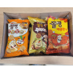 농심 쫄병스낵 3종세트 총15봉 코스트코 대용량 간식 라면과자 자파게티 안성탕면 떡볶이 : 히트잇몰