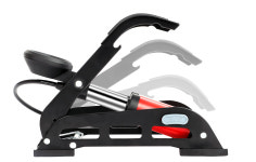 뉴 제로백 발펌프 싱글 에어펌프 타이어 공기주입기 공기압 빵구 펑크수리제 공 자전거 : 오렌지씨티