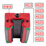 HIWIN LM가이드 견적문의필수 하이윈 상은 직선 레일 슬라이드 HGH/HGW/EG/HG15/20/25/30/35/45CA/CC : 원사이클50