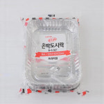 5P 은박 도시락 용기 밀키트 한강라면 포장 죽 수저 피자박스 스티로폼 디저트 샐러드 통 : 디마크