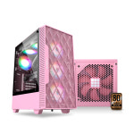 반디컴패키지 | (주)근호컴 [마이크로닉스]Master M60 + Classic II 650W 핑크 패키지 : 근호컴