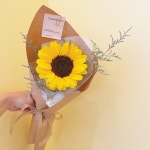 꽃택배 생화 해바라기 한송이 : 다이아몬드릴리