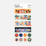 데일리라이크 마스킹 씰 (젤리베어) 2.0 - 03 Holiday 홀리데이 다꾸 데코 디자인스티커 소품꾸미기 : 빅박스상점