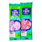 태화 라텍스 주방 고무장갑 대 핑크 레드 아이보리 꽃밴 : 세신 라이프