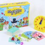 타임챌린지 초등 보드게임 2인-4인 시계학습 : 공간27