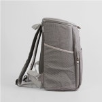 보냉가방 캠핑 피크닉 낚시 소프트 그레이 배낭형 보온보냉백 배달 대행 가방 백팩 딜리버리 : 싸그리판다