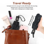 [해외배송]미니 새 스타일 자동 5 접는 우산 비 여성 바람 방지 휴대용 자동차 야외 : 모아모아95