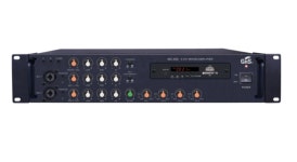 지앤에스일렉트로닉스 MC-400 회의실 강당 카페 블루투스 USB 채널당 100W 4채널 : EM정보통신