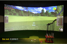 골프 아크릴 거치대 수납함 진열대 15홀 연습장 용품 정리함 클럽 스크린 채걸이 : 아이러붓