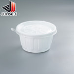 일회용 국물포장용기 다용도컵 배달 소스컵 JH 105파이 중 백색 반박스500개세트 : 제일팩