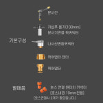 세차용셀프세차장폼건 세차 스노우 버블 셀프 손세차 용품 : 동아리