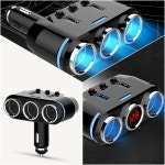 [해외배송]12V 자동차 충전기 USB 담배 라이터 충전 분배기 자동 소켓 휴대 전화 : 모아모아95