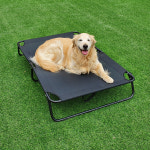 [퍼피니스] (XL 120X80X18cm) 대형견용 접이식 일체형 해먹 침대, 폴더블 캠핑 침대 : 퍼피니스