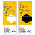 숨쉬고 황사방역마스크 KF94 대형 50매 : 미엘물티슈