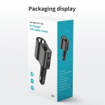 [해외배송]JaJaBor USB 자동차 충전기 디지털 디스플레이 담배 라이터 소켓 듀얼 : 모아모아95