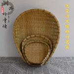 대나무 접시 술잔 바구니 죽통 채반 받침 튀김그릇 통키 죽제품 세채건조물 담채건조수납 바구니전골집 식당가용 소포 : 맛있는쑥캔디