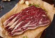 미국산 냉동 소 양념 꽃 LA갈비 1kg : 고기다움
