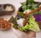 쌈밥용 쌈채소 찌개 갈아 넣지 않은 쫄깃한 식감 감칠맛 우렁 강된장 : 레오피오