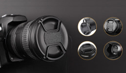 소니 렌즈덮개 뚜껑 니콘 캐논 렌즈캡 37-82mm 동일금액 : 웹카