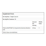 닥터스베스트 PQQ BioPQQ 피큐큐 바이오피큐큐 20mg 베지캡슐 30개입 : 행복습관