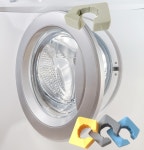 절대 깨지지 않는 국내 실리콘 드럼 세탁기 환기 도어 클립 문닫힘 문쾅 방지 스토퍼 : 바나나클럽