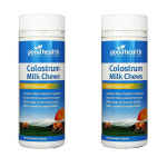 Good Health Colostrum 굿헬스 초유 바닐라맛 츄어블 150정 2팩 : 부스트코리아