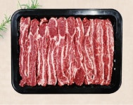 [장흥한우삼합] 암소한우 특등급 세트 (갈비살400g, 꽃등심400g, 키조개 300g, 표고버섯200g) : 장흥한우 소몰고불판으로