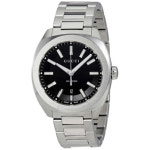 GUCCI YA142301 G2570 Black Dial Dress Quartz Watch : New York Life