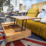 [스페이스 모던] 리빙 테이블 원목 거실 테이블 소파 테이블 사각 슬릿 : 스페이스모던 앤 로이메