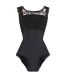 Luckyleo 럭키레오 클래식 스타 블랙 레오타드 성인발레복 : 낸스토어