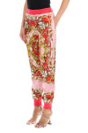 모스키노 여자 바지 실크 jogger pants with foulard print J0304 1224R : 에비뉴165