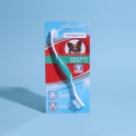 보가덴트 에르고 듀얼 브러시 미니 강아지 퍼피 중소형견 칫솔 : 아르깡시엘 스토어