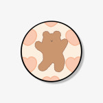 [kikee/키키케이스] [키키톡톡] 뽀꼬미 (4color) 키키톡톡 스마트톡 홀더 링 핑거 그립 톡스마트폰 휴대폰거치대 : 키키케이스