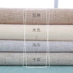 테이블보 유리대용 매트 4인    모던 심플 원색에 도톰한 면 리넨 테두리 식탁 티 테이블 미팅 테이000235347 : 페어프라자