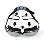 블랙 바다 김서림방지 수경 귀마개일체 클린 물안경 : 가온몰쇼핑