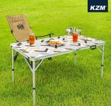 카즈미 KZM 커넥트 와이드 2폴딩 테이블 : 캠프로 CAMPRO