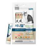 시니멀 캣수프 치킨 츄르 저칼로리 고양이간식 50g 1팩 : 튼튼동물병원