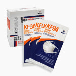 국산 식약처허가 개별포장 화이트 KF94 덴탈형 엠에프 황사 마스크 대형 50매 흰색 : 퀸스플러스