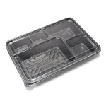 돈가스용기 일회용 CN 005D 5칸 도시락 반찬포장 : 드림팩