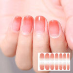 엘씨 그라데이션 젤네일스티커 시럽 누드톤 네일아트 : 엘씨네일