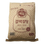 백설표 갈색설탕 식당 업소용 대용량 백설 설탕 15kg : 슈퍼푸드스토어