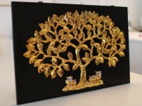 황금나무그림 집안풍수지리 아파트풍수 금나무 식당 사무실 오픈선물 액자 : 청춘열매