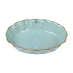 코스타노바 올리바 빈티지 수입 디저트 브런치 접시 / 25cm, 타원오븐접시 아쿠아 : 풍경이야기