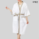 남여공용 헤링본 가운 사우나 목욕 샤워 찜질방 마사지 : SF패션