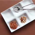 6칸 나눔접시 반찬, 술안주, 디저트 플레이트 화이트 혼밥 : 밀키앤쥬