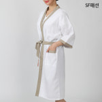 남여공용 헤링본 가운 사우나 목욕 샤워 찜질방 마사지 : SF패션