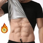 남자 다이어트 반팔 티셔츠 땀복 상의 땀배출옷 사우나슈트 : 댕유마켓