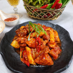 천지푸드 숯불 간장 닭갈비 1kg 양념 닭요리 춘천 캠핑 닭구이 택배 (닭다리 순살) : 천지푸드