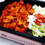 천지푸드 숯불 간장 닭갈비 1kg 양념 닭요리 춘천 캠핑 닭구이 택배 (닭다리 순살) : 천지푸드
